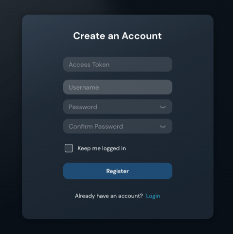 Create Account_Beta